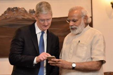 Apple CEO meets PM Narendra Modi, launches updated 'Modi app'