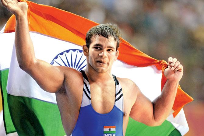 Narsingh Yadav won a quota place for Rio with a bronze at the Las Vegas World C’ships last year.  pic/afp