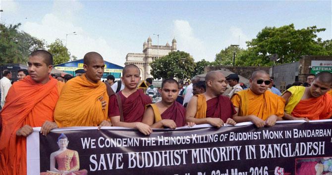 Buddhist protest