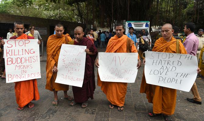 Buddhist protest