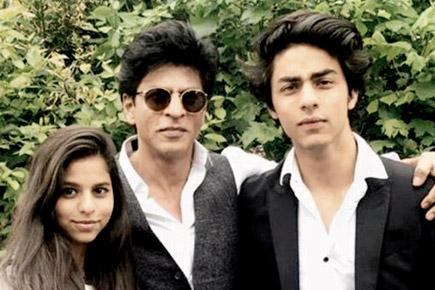 Shah Rukh Khan shares picture of Aryan and Suhana on their big day