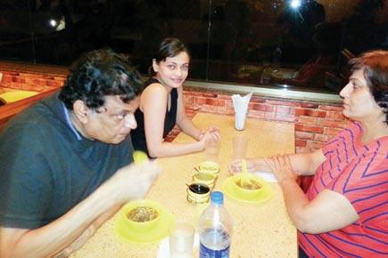 Spotted: Sneha Ullal dines out with family in Mumbai