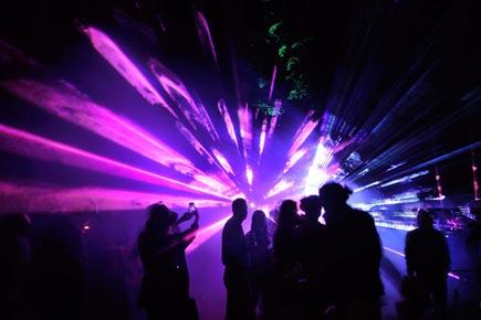 When lasers came alive in a Romanian forest