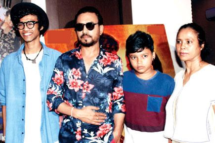 Irrfan Khan and family watch 'Sairat'
