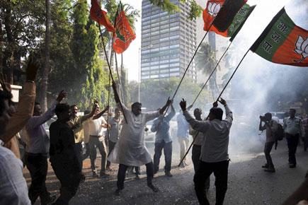 Mumbai BJP celebrates two years of Narendra Modi government