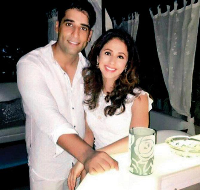 Urmila Matondkar and her hubby Mohsin Akhtar Mir