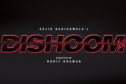 Varun Dhawan unveils 'Dishoom' logo, trailer to be out on June 1