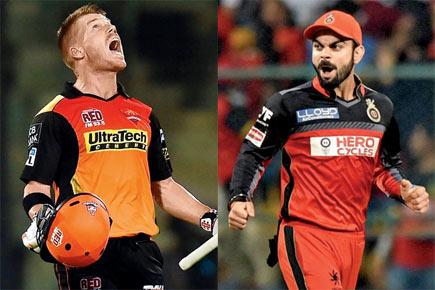 IPL 9: It's Kohli vs Warner as Royal Challengers face Sunrisers Hyderabad