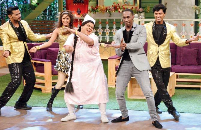 Nurses feel the The Kapil Sharma Show is objectifying their profession with caricatures of a hot nurse (Rochelle Rao) and an obese crossdressing one (Kiku Sharda; above) 