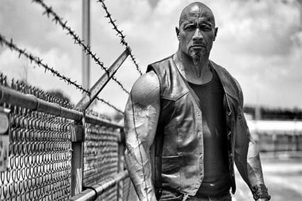 Dwayne Johnson introduces 'Fast 8' character