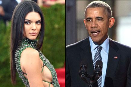 Kendall Jenner starstruck by US President Barack Obama