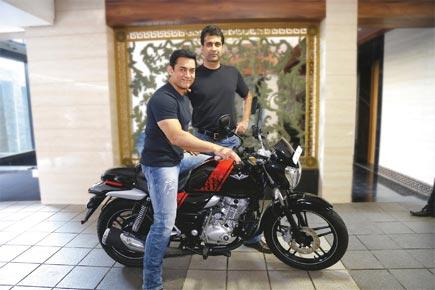 Aamir Khan buys bike containing metal of INS Vikrant