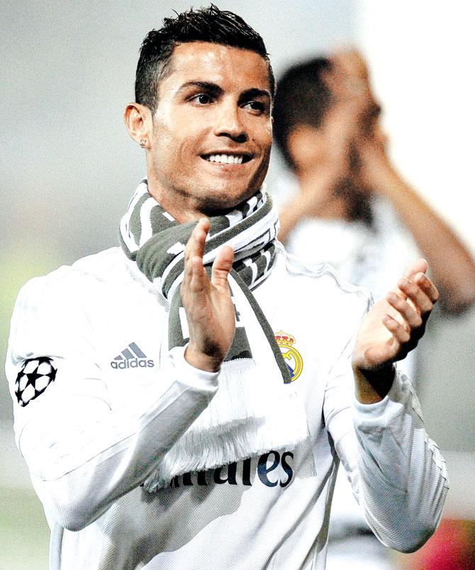 Real forward Cristiano Ronaldo
