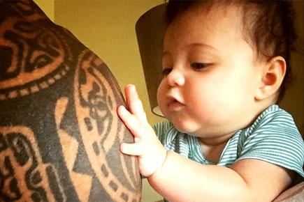 Dwayne Johnson's daughter impressed with his tattoo