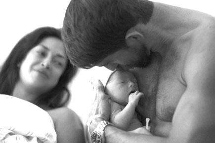Michael Phelps and fiancee Nicole Johnson welcome baby boy 'Boomer'