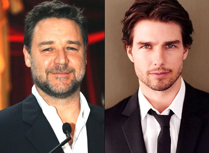 Russell Crowe and Tom Cruise