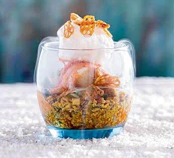 Deconstructed anda bhurji