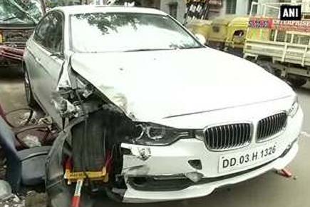 Four injured after drunk BMW driver hits autorickshaw