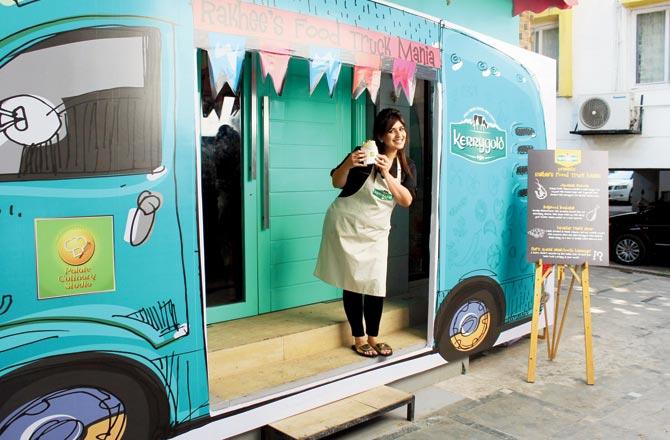 Rakhee Vaswani in her food truck