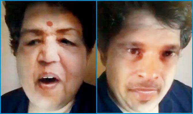 The controversial video was initially uploaded on Tanmay Bhat’s Snapchat and shows a ‘face-swapped’ Lata Mangeshkar and Sachin Tendulkar throwing shade at each other