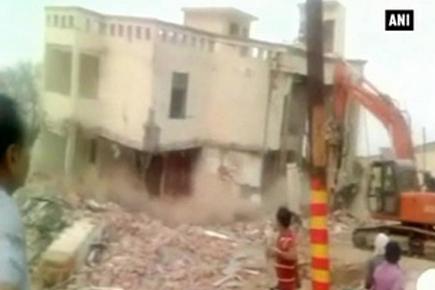 Watch: Hotel building collapses within minutes