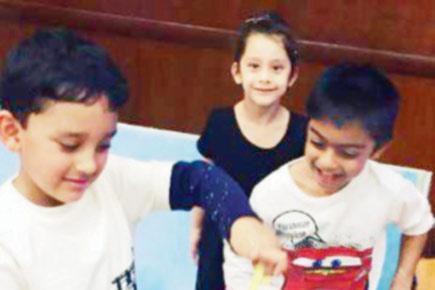 Sanjay Dutt and Ajay Devgn's children bond big time