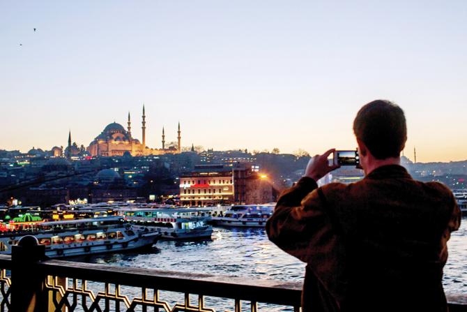 The Bosphorus has been a silent witness as Istanbul has grown and changed over the decades. Pic/Getty Images