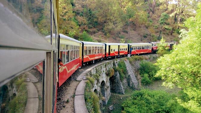 The Kalka-Shimla Toy Train