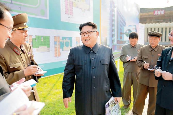 The aunt, who refused to reveal her name, said Kim was born in 1984, which means he was just 27 when he took over from his father Kim Jong-Il in 2011. pic/afp