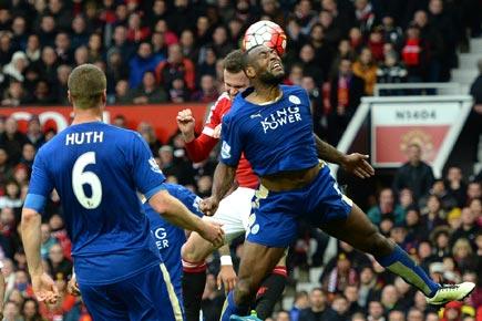 Leicester draw with Man Utd to put Premier League title bid on hold