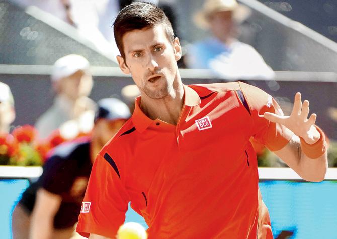 Novak Djokovic is in top form at the Madrid Open. Pic/AFP