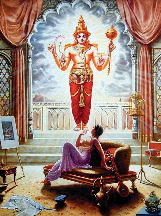 An image of Panchakanya that will be referenced in the lecture 