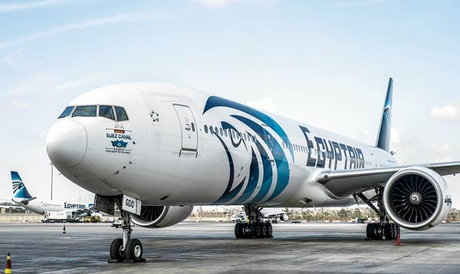 A file photo of the EgyptAir plane MS804 at Cairo international Airport that crashed in the Mediterranean. Pic/AFP