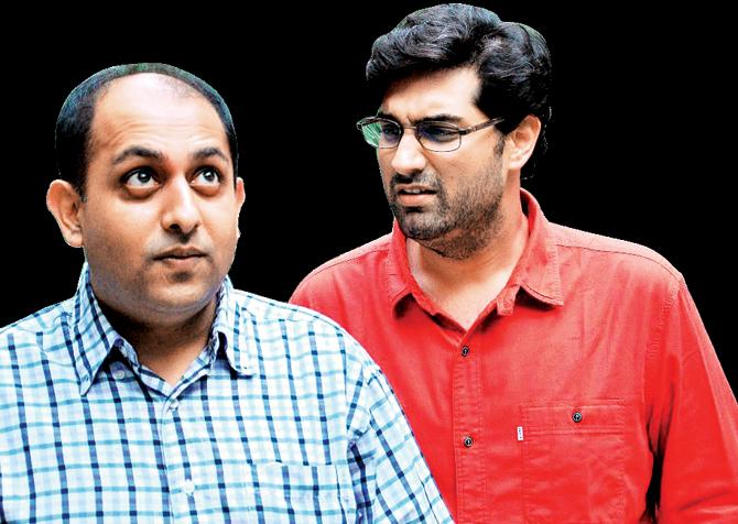 (From left) Anuvab Pal and Kunaal Roy Kapur