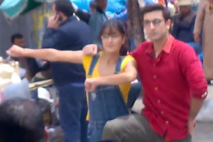 Leaked! Video of Ranbir, Katrina from 'Jagga Jasoos' sets goes viral
