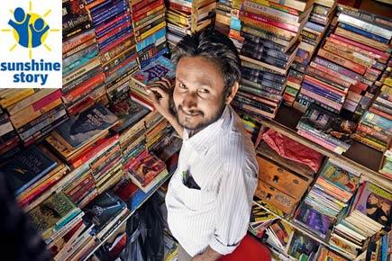 Std VII-pass goes from selling books on footpath to landing his own novel
