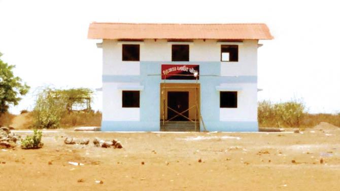 The new police station in Udvada that will soon be operational