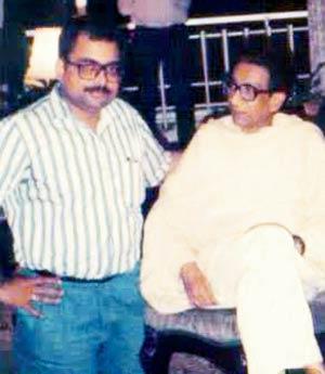 Vinod Dua and Bal Thackeray