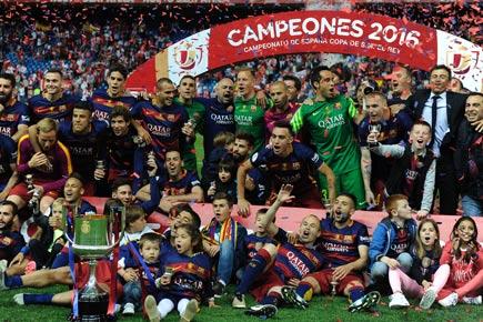Barcelona beat Sevilla in tense final to lift Copa del Rey title