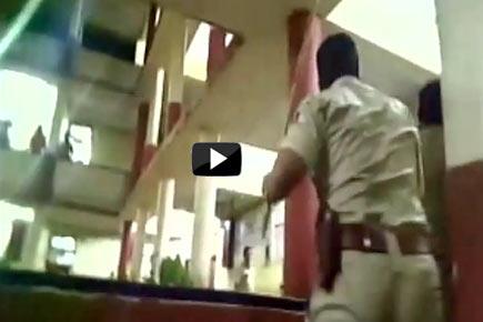 Shocking Video: Couple thrashed inside police station in Mumbai