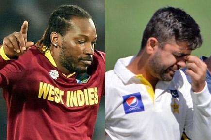 Laugh out Loud! Chris Gayle trolls Ahmad Shahzad on twitter