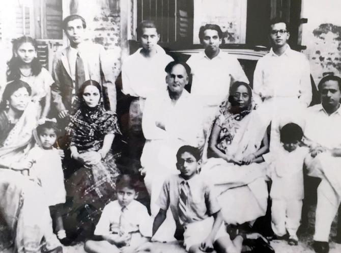 A family photograph taken at Priyadarshini Gupta’s ancestral home, Haimanti at 38 Gandaria in old Dhaka