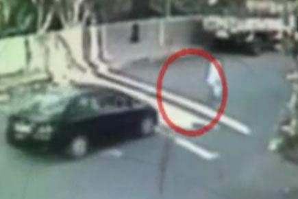 Watch Video: Speeding sedan kills old man in Gujarat 