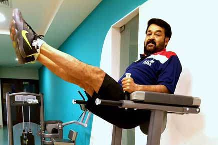 Malayalam superstar Mohanlal shows us how to start the day