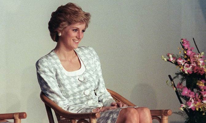 Princess Diana. Pic/AFP
