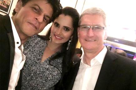When Sania Mirza met Apple CEO Tim Cook at SRK's dinner bash