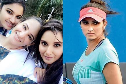 Terrific trio! Sania Mirza shares adorable pic with mother and sister