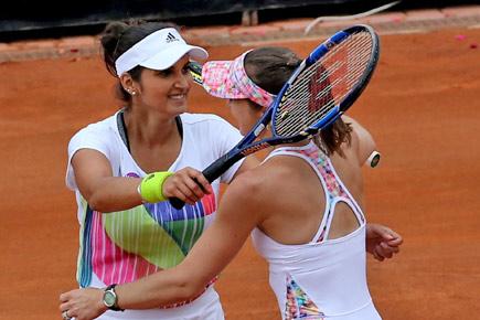 Sania-Martina win maiden clay court title in Rome Masters