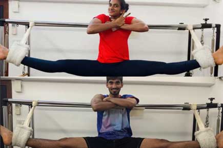 Srikanth and Sindhu start 'stretching' for Rio gold from Mumbai