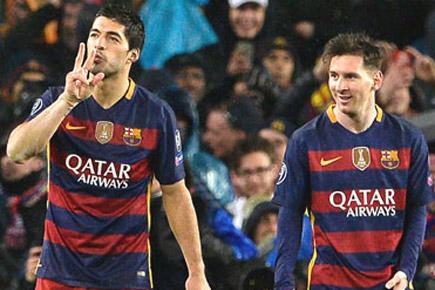 Never thought would replace Messi as Barcelona's main striker: Suarez